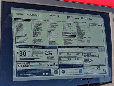 2026 Chevrolet Trax LS