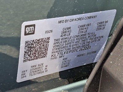 2026 Chevrolet Trax LS