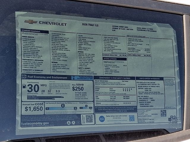 2026 Chevrolet Trax LS