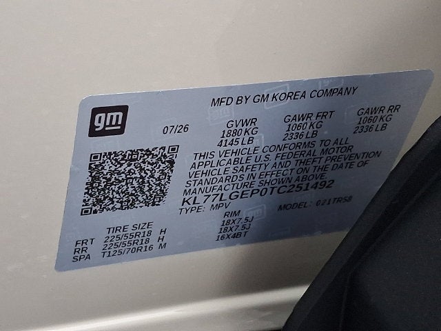 2026 Chevrolet Trax 1RS
