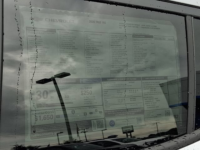 2026 Chevrolet Trax 1RS