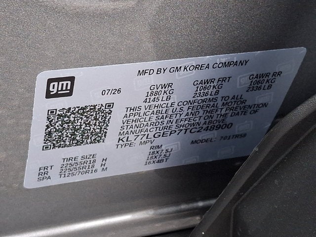 2026 Chevrolet Trax 1RS