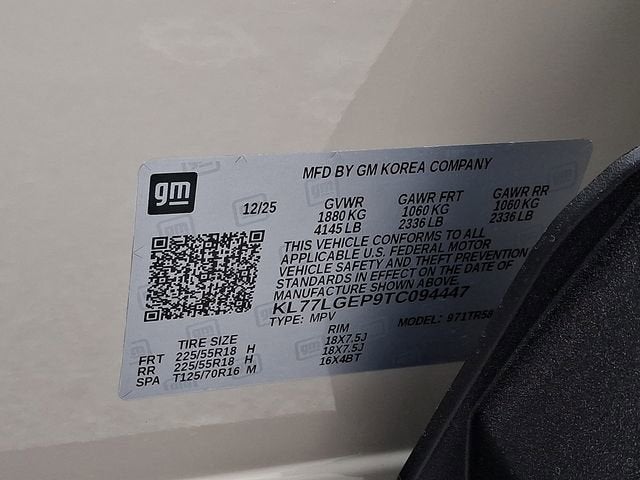 2026 Chevrolet Trax 1RS