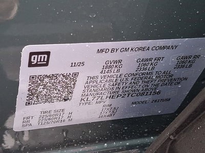 2026 Chevrolet Trax LT