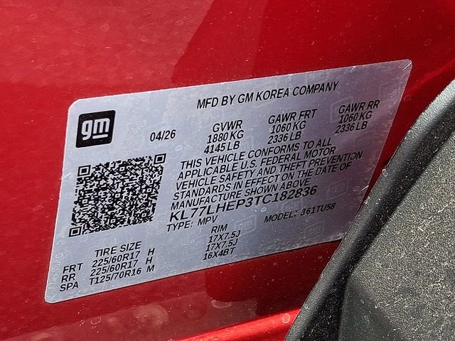 2026 Chevrolet Trax LT