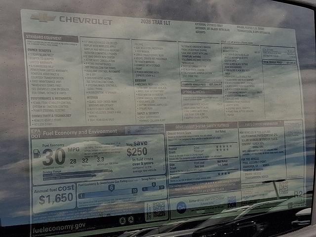 2026 Chevrolet Trax LT