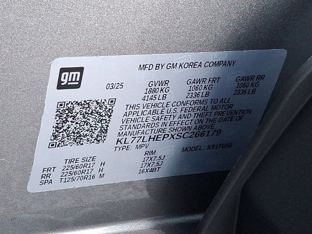 2025 Chevrolet Trax LT