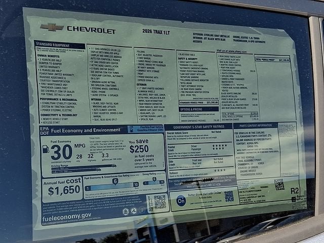2026 Chevrolet Trax LT