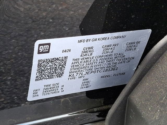 2026 Chevrolet Trax 2RS