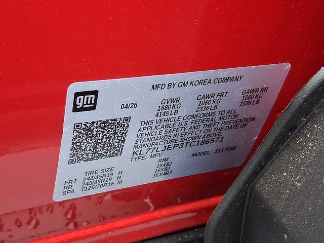 2026 Chevrolet Trax 2RS