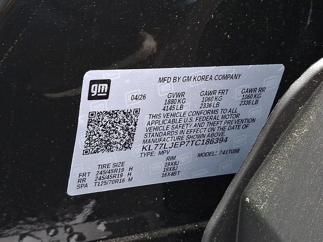 2026 Chevrolet Trax 2RS
