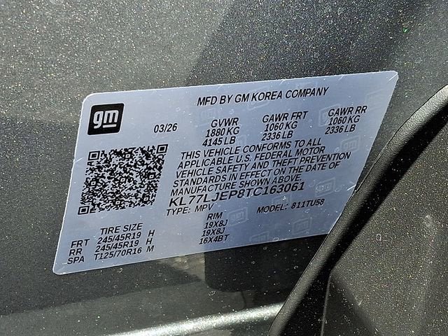 2026 Chevrolet Trax 2RS