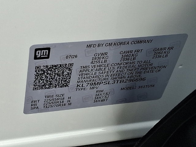 2026 Chevrolet Trailblazer LT
