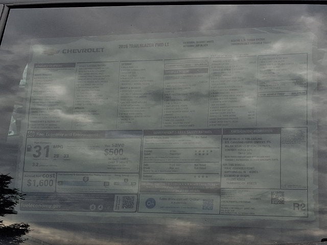 2026 Chevrolet Trailblazer LT