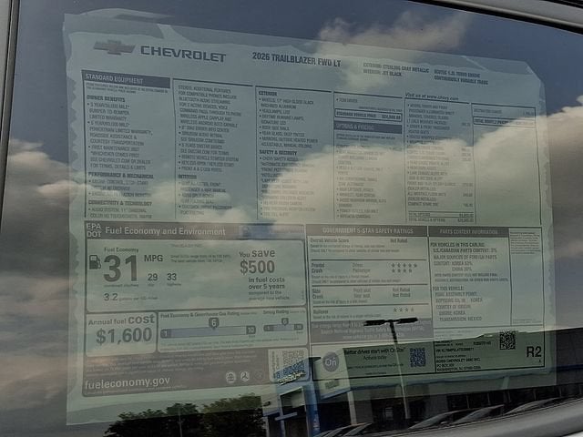 2026 Chevrolet Trailblazer LT