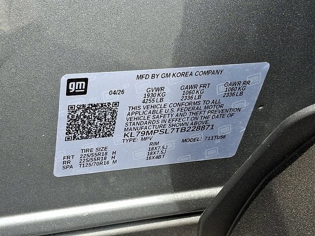 2026 Chevrolet Trailblazer LT