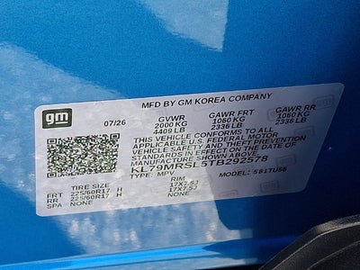2026 Chevrolet Trailblazer LT