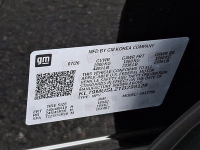 2026 Chevrolet Trailblazer RS