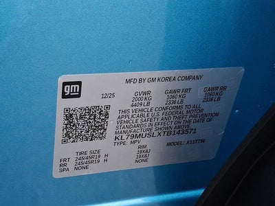 2026 Chevrolet Trailblazer RS