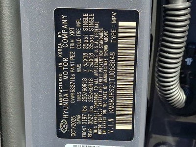 2026 Hyundai Palisade XRT Pro