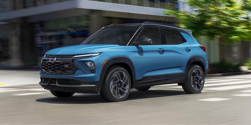 A Blue 2026 Chevrolet Trailblazer