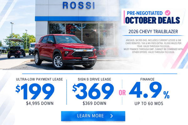2026 Chevy Trailblazer Lease & finance deals NJ