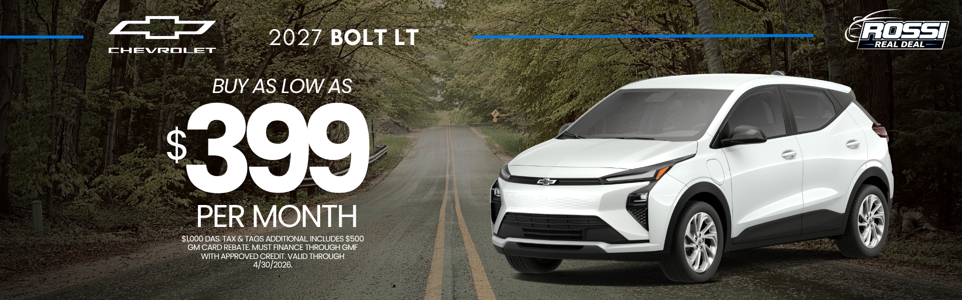 2027 Chevy Bolt For Sale near Washington, NJ | Rossi Chevy