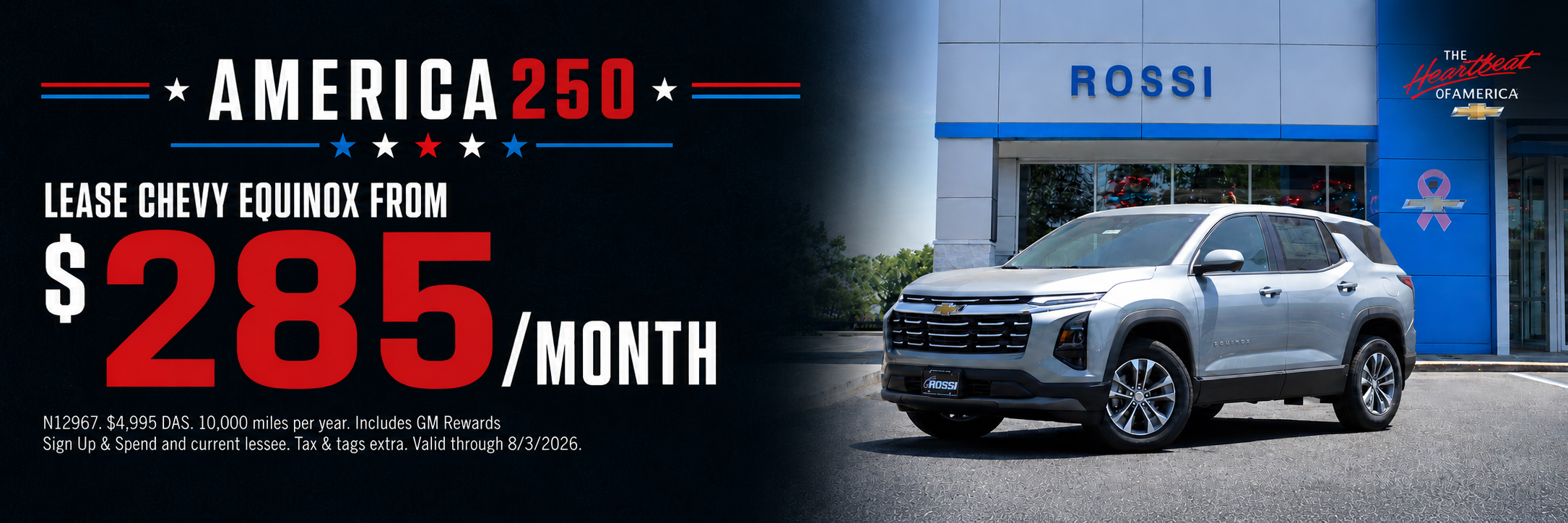 2026 Chevy Equinox Lease & Finance Deals NJ | Rossi Chevy