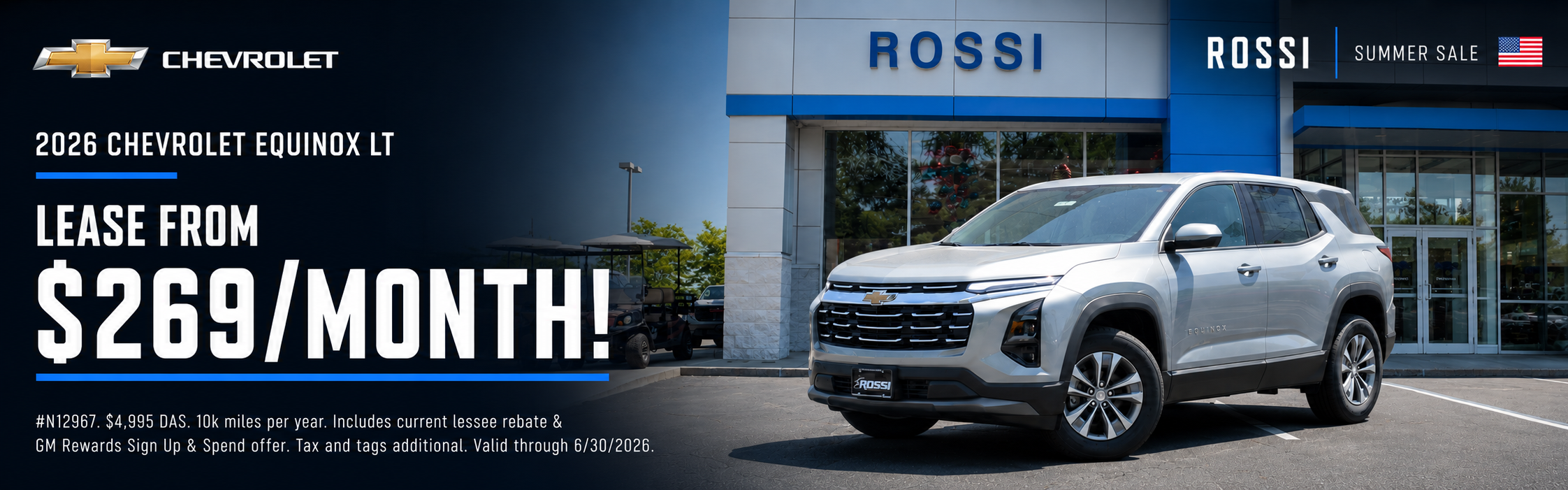2026 Chevy Equinox Lease Deals NJ | Rossi Chevrolet