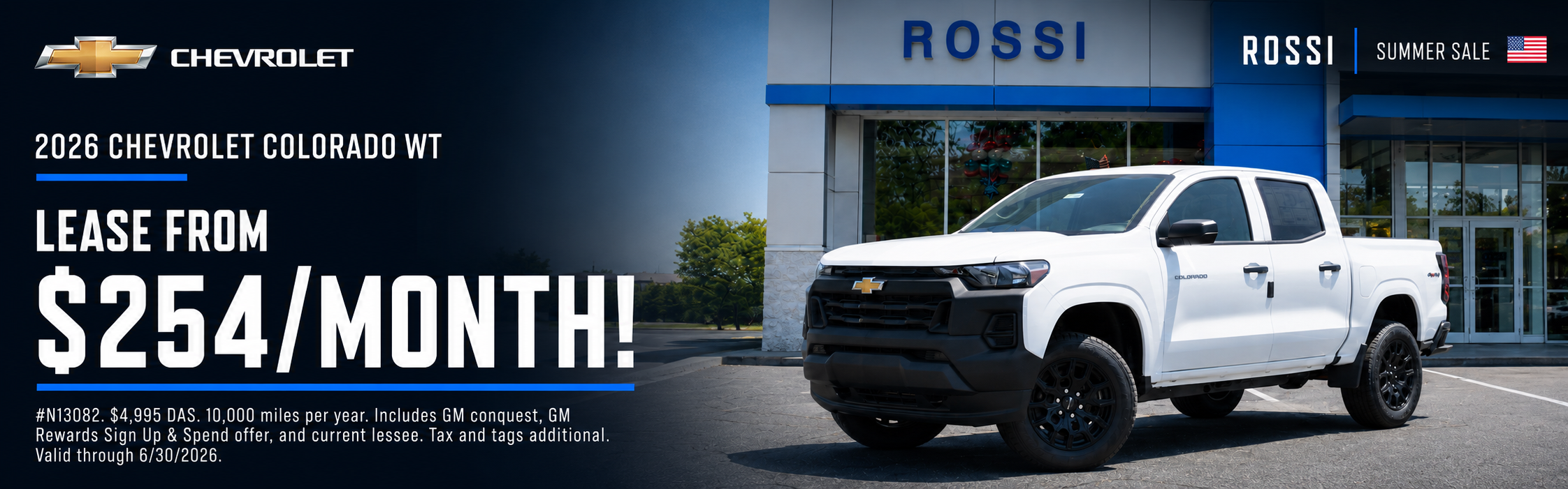 2026 Chevy Colorado Lease Deal NJ | Rossi Chevrolet