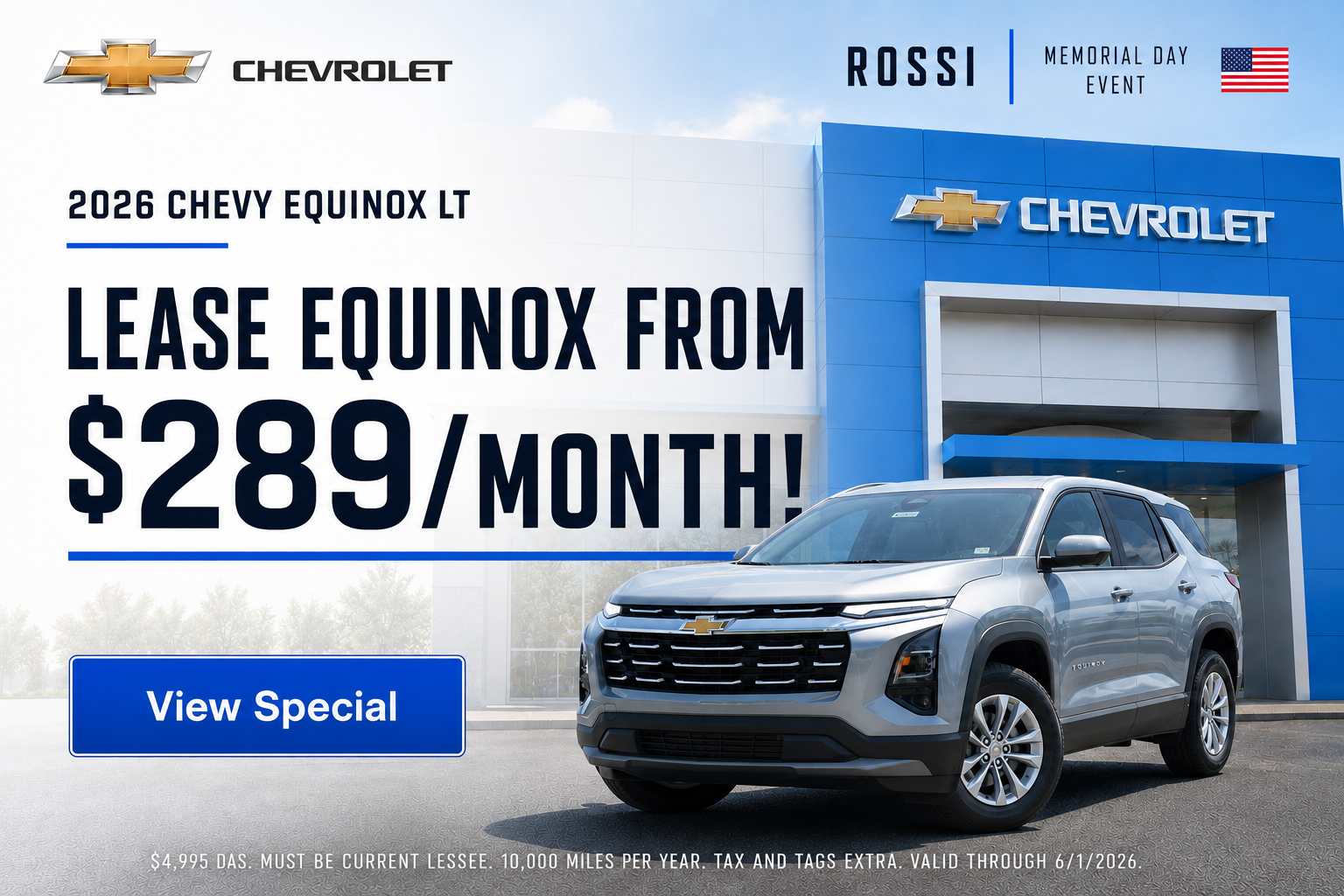 2026 Chevy Equinox Lease Deal NJ