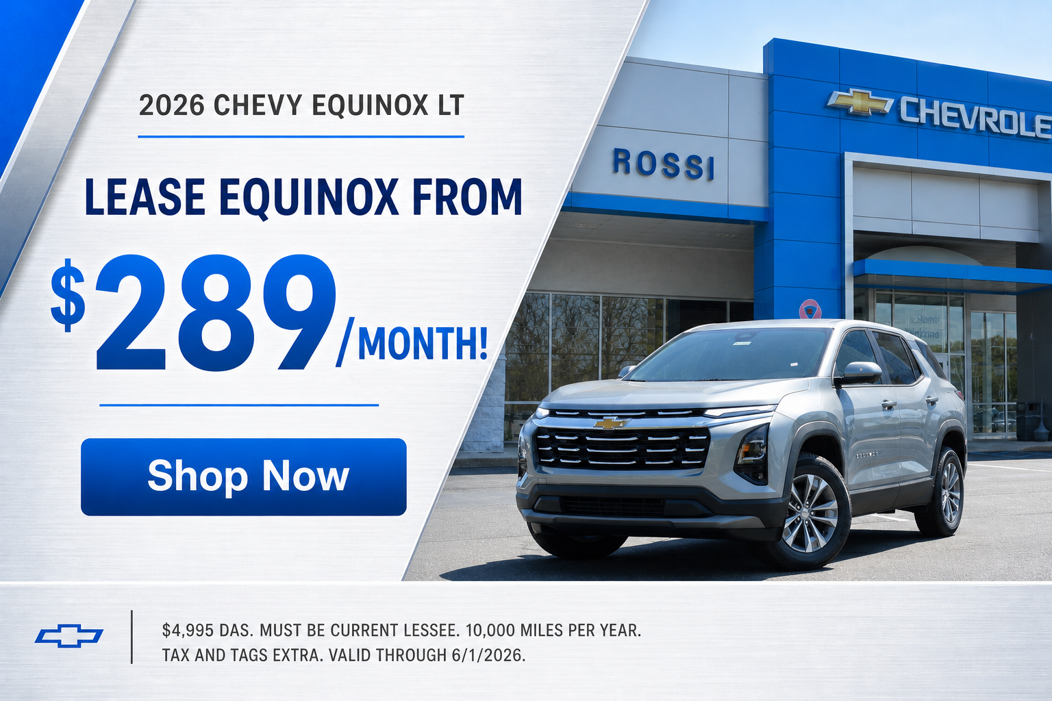 2026 Chevy Equinox Lease Deal NJ