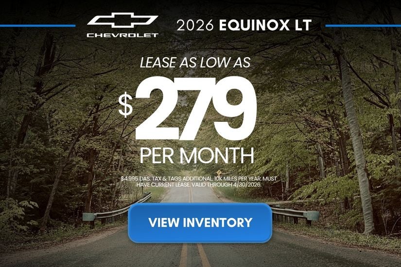 2026 Chevy Equinox Lease Deal NJ | Rossi Chevrolet