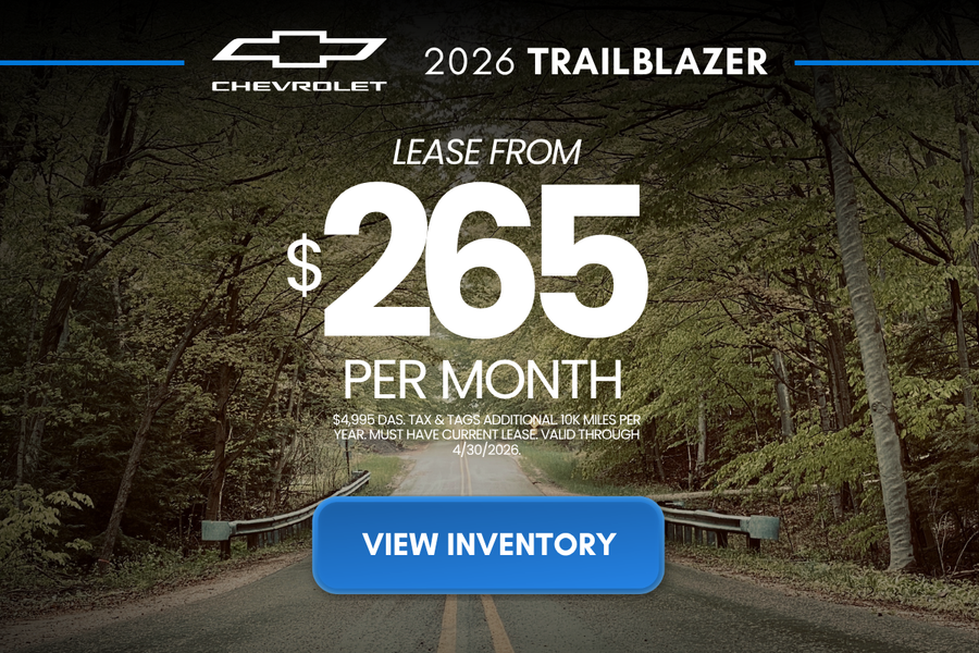 2026 Chevy Trailblazer Lease Deal NJ | Rossi Chevrolet