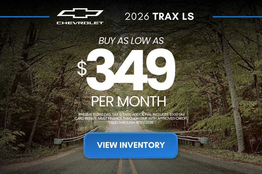 Buy a new 2026 Trax for less in Washington, NJ | Rossi Chevy
