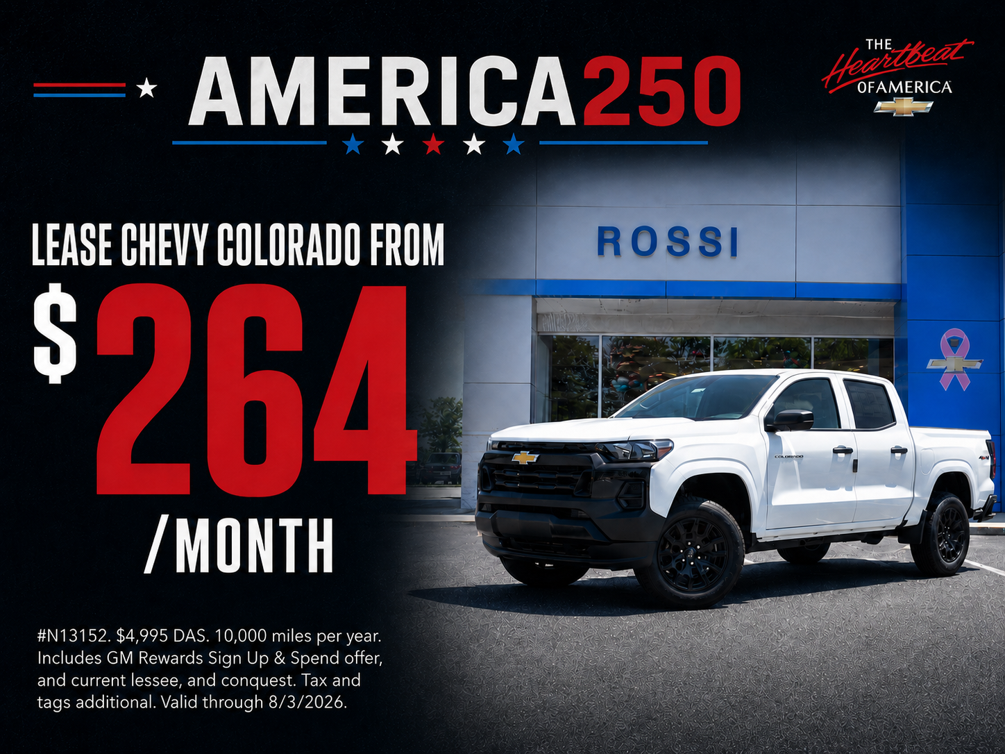 2026 Chevy Colorado Lease & Finance Deals NJ | Rossi Chevy