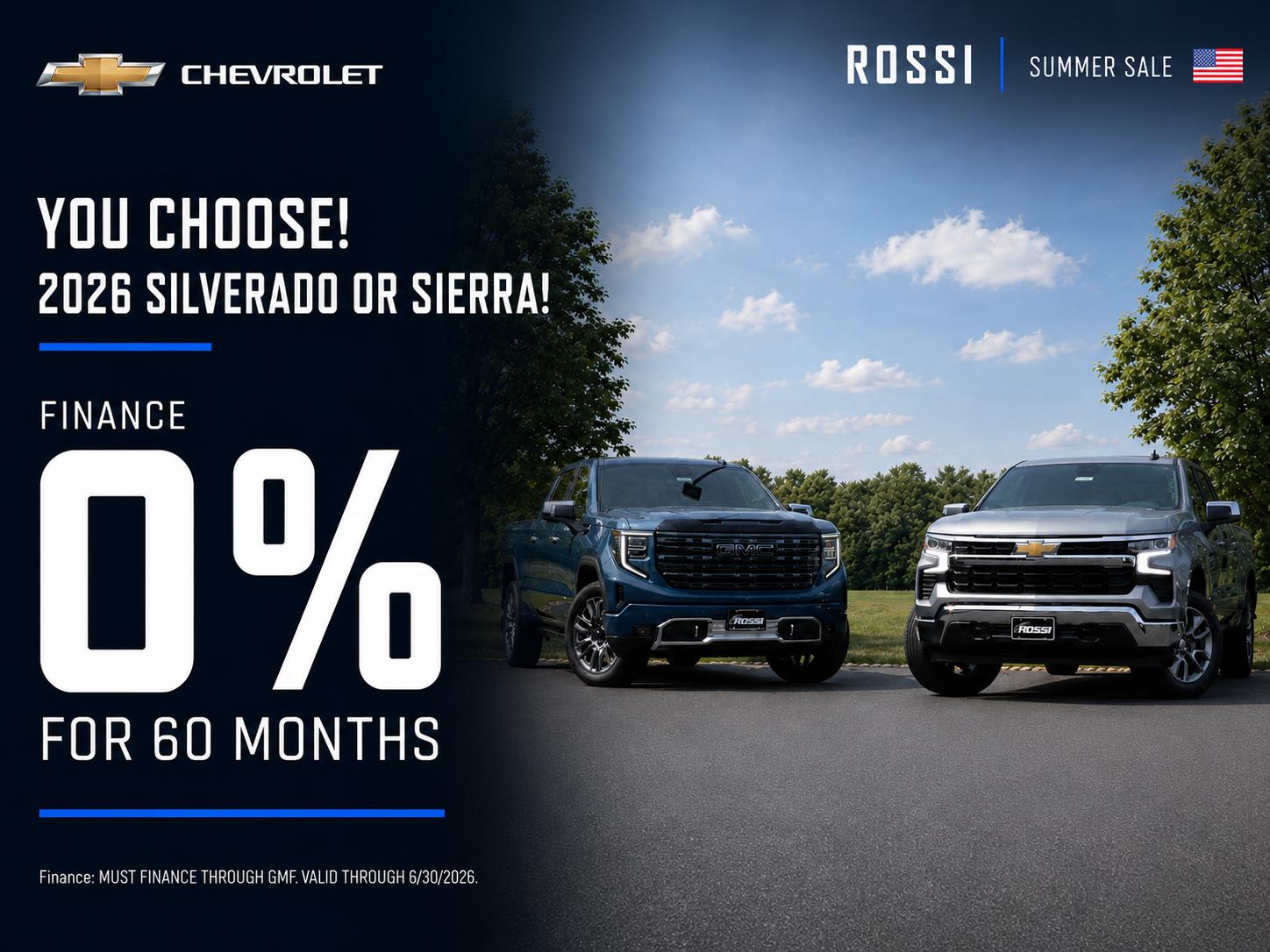 0% financing on 2026 Chevrolet Silverado 1500 