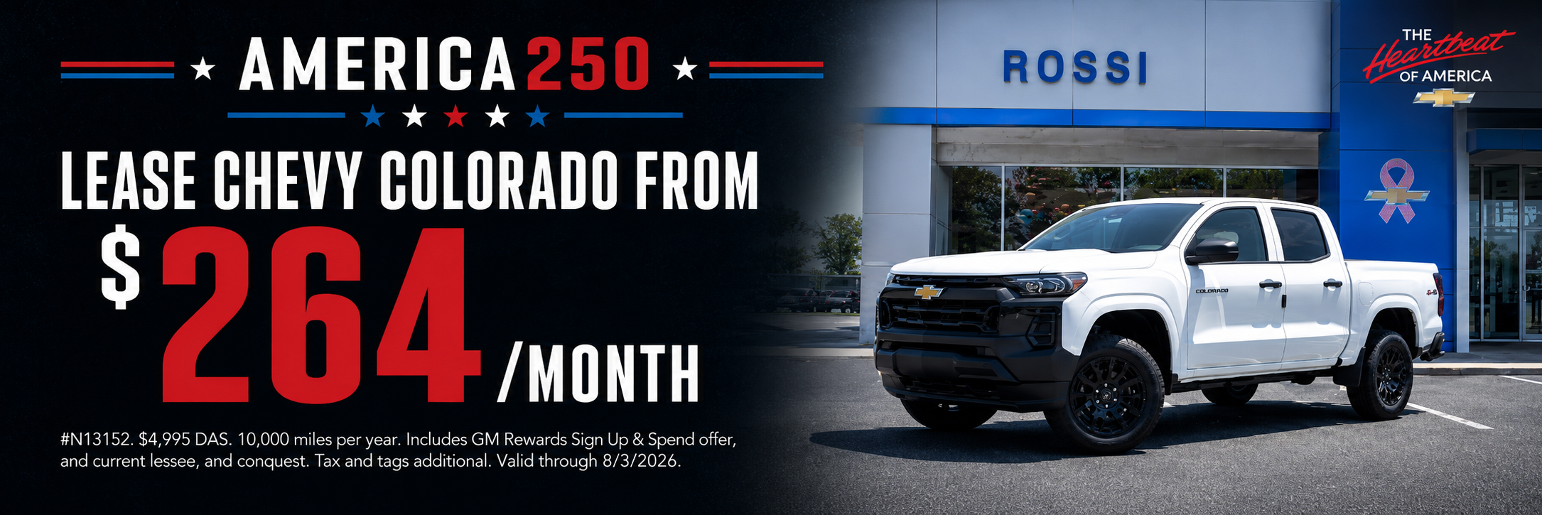 2026 Chevy Colorado Lease & Finance Deals NJ | Rossi Chevy